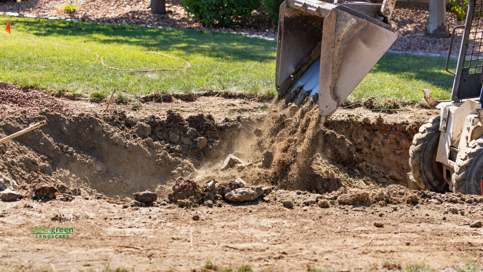 Charlotte yard grading and leveling services for drainage improvement