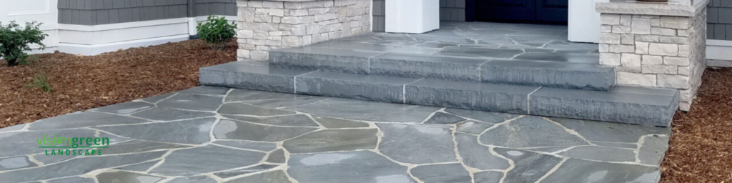Landscaping with Bluestone