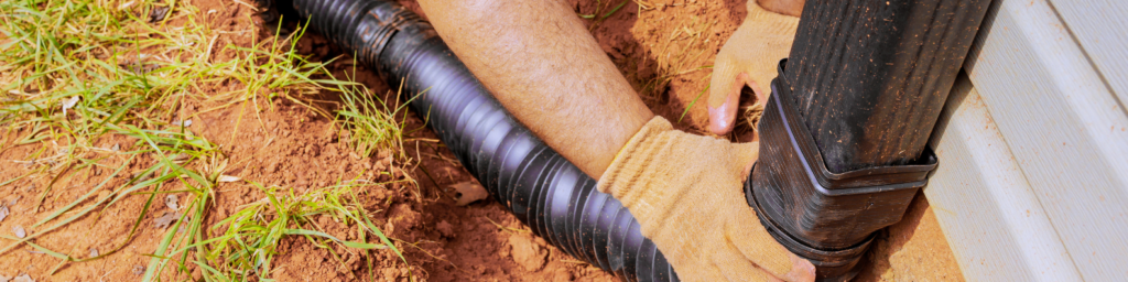 Charlotte Downspout Drainage Solutions