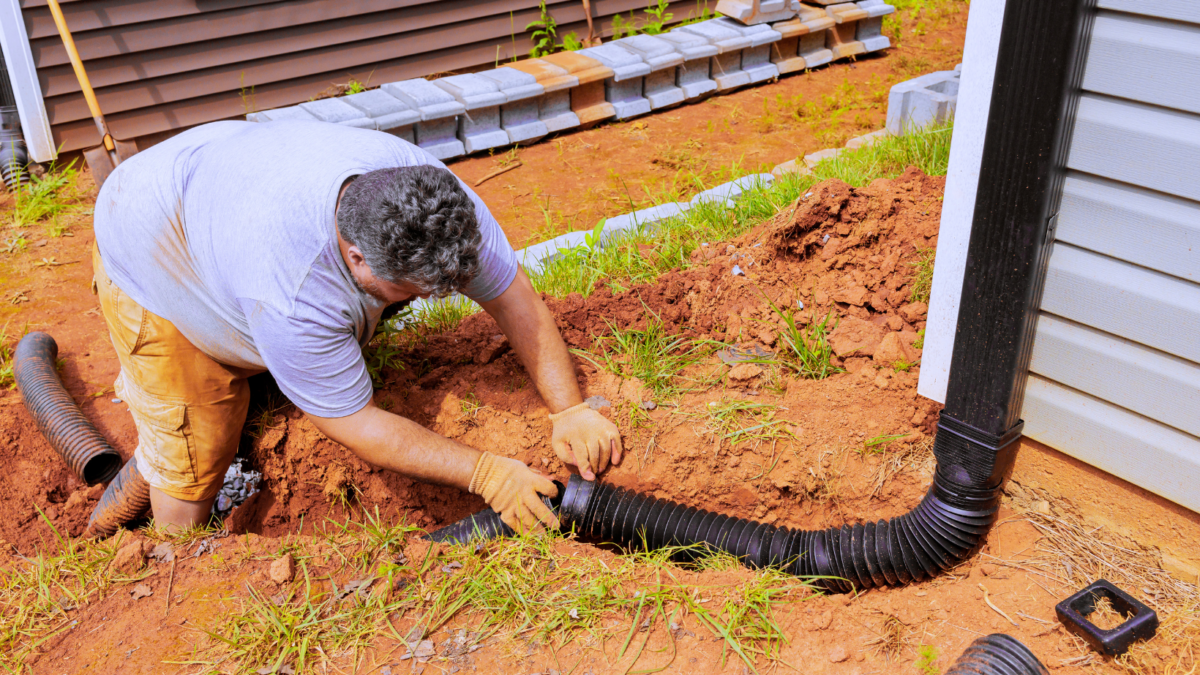 Why Every Charlotte Home Needs a Proper Buried Downspout Drain Line