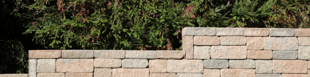 Natural Stone Retaining Walls in Charlotte