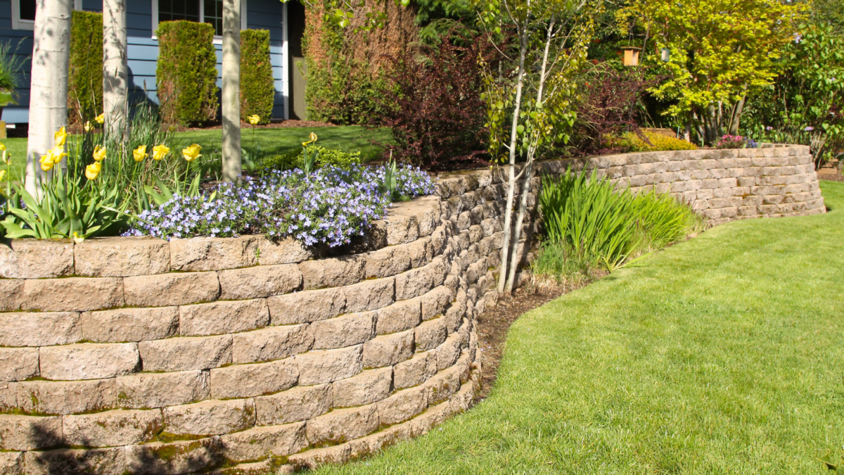 retaining wall installer near me