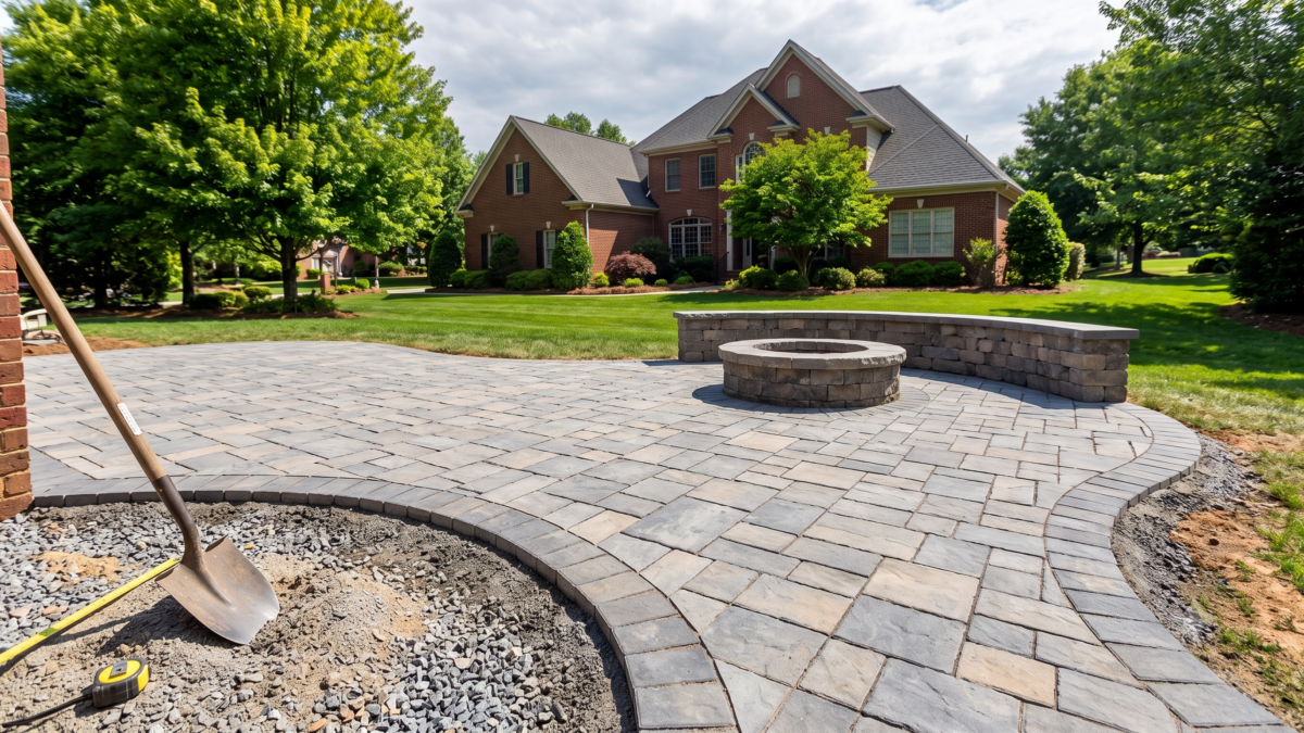 installing pavers in south charlotte